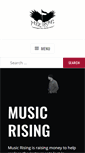 Mobile Screenshot of musicrising.com